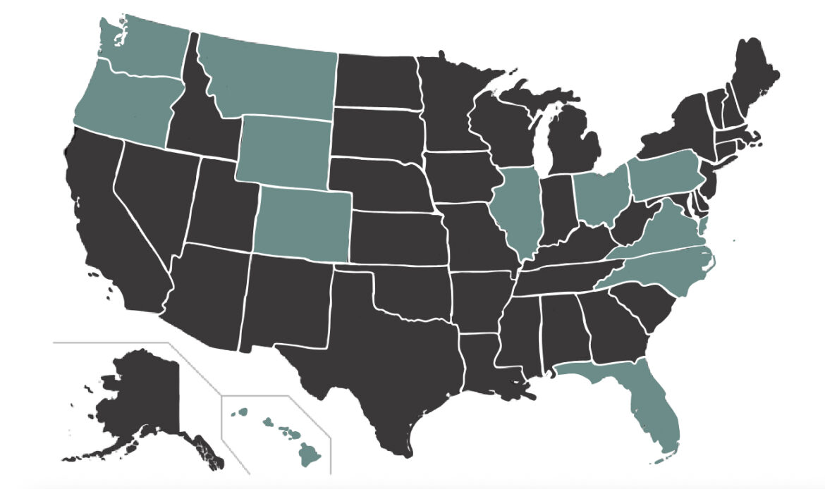 Trauma Trial Experts map
